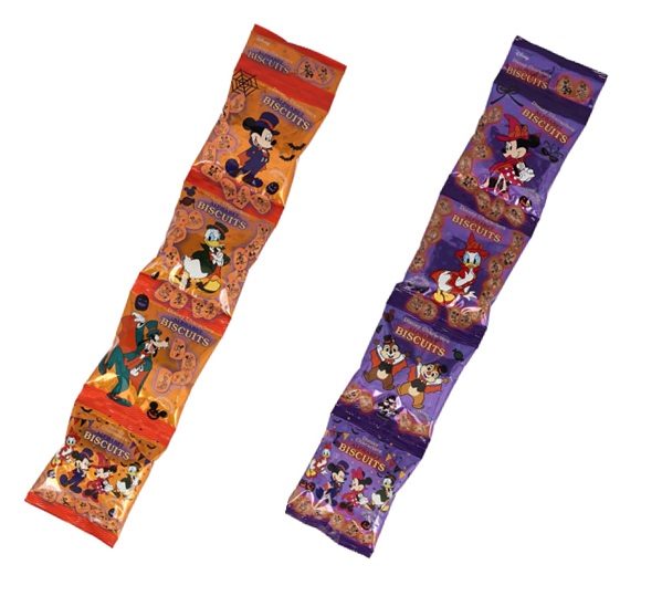 ディズニーキャラクター／ハロウィンビスケット４バッグ